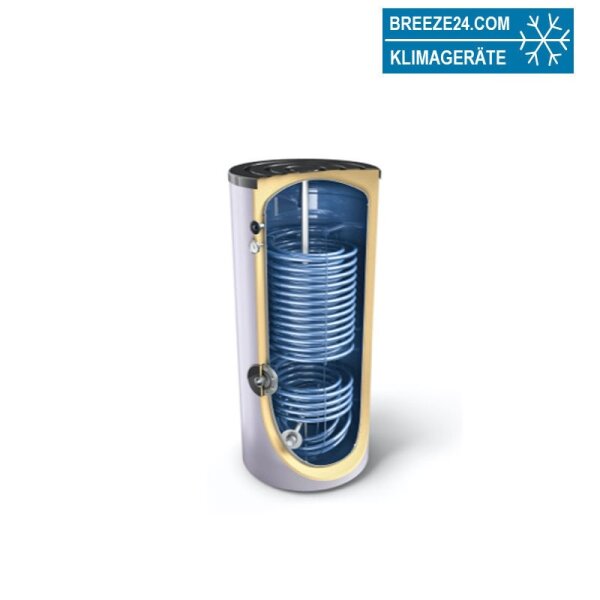 TESY ES/T500-2WT Trinkwasserspeicher 500 Liter mit 2 doppelten Wärmetauscher ideal für Wärmepumpen