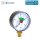 AFRISO Manometer HZ 63 - Anschluss radial 1/4 | 3/8" AG selbstdichtend