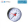 AFRISO Manometer RF 63 - Anschluss axial 1/4 AG, Anzeige 0-10 bar, Solar geeignet