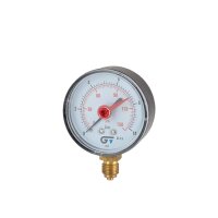 GENEBRE Manometer GRFMM6310U 63 mm | 0 - 10 bar |...