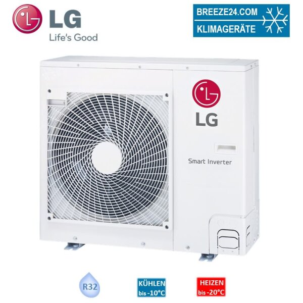 LG Electronics MU5R40 U42 11,2 kW Multi-Split Außengerät für bis zu 5 Innengeräte | R32