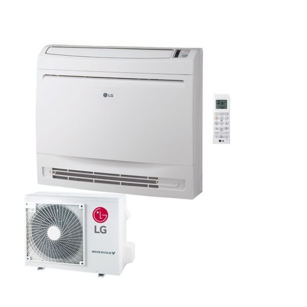 LG Electronics Set UQ09F NA0 + UUA1 UL0 Truhengerät 2,6 kW Raumgröße 25 - 30 m² | R32