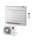 LG Electronics Set UQ12F NA0 + UUA1 UL0 Truhengerät 3,5 kW Raumgröße 35 - 40 m² | R32