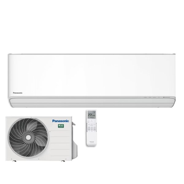 Panasonic Set CS-Z20CKEW + CU-Z20CKE WiFi Wandgerät Etherea 2,0 kW | Raumgröße 20 - 25 m² | R32