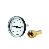 WIKA BZT63100 Bimetall-Thermometer 1/2" x 160mm |...