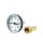 WIKA BZT6360 Bimetall-Thermometer 1/2" x 60mm | Gehäuse 63 - 80 mm | 0 - 120°Grad