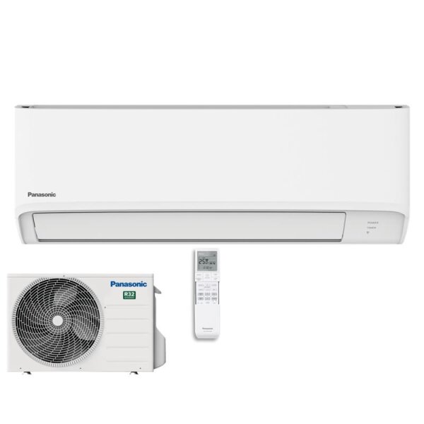 Panasonic Set CS-TZ60CKEW + CU-TZ60CKE WiFi Wandgerät Superkompakt 6,0 kW | Raumgröße 60 - 65 m² R32