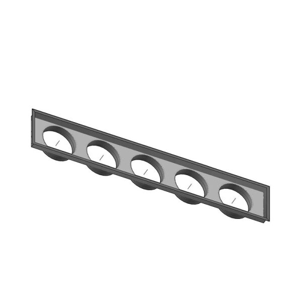 Penka Kanaladapter für Daikin Kanalgeräte FBA 100 - 125 -140 | H = 245 mm | B = 1400 mm | Ø = 200 mm