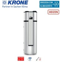 Krone BWS 125-200 Brauchwasserwärmepumpe Speicher...