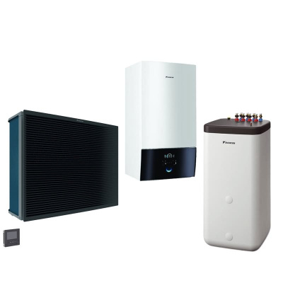 Daikin Altherma 3 H HT Set EPRA18DW17 + ETBX16E9W7 + EKHWP54419B + Hydromodul + Speicher  500L 400V