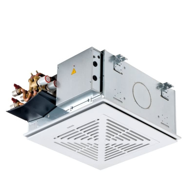S-Klima ESTUCS621 - D Kaltwasser 4-Wege-Deckenkassette 2-Leiter  zum Heizen + Kühlen 3,0 kW
