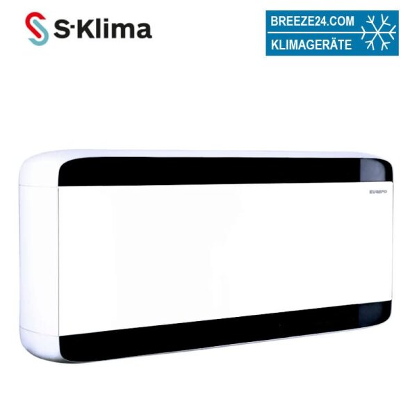 S-Klima ESTESW20-3DX-ORC236 Kaltwasser Wandtruhengerät 2-Leiter zum Heizen + Kühlen 2,0 kW
