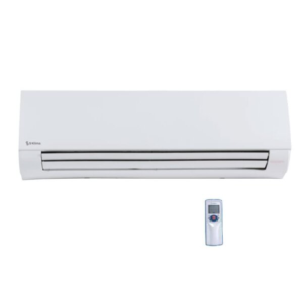 S-Klima SIW27 Kaltwasser Wandgerät 2-Leiter zum Heizen + Kühlen 2,7 kW | Raumgröße 30 - 35 m²