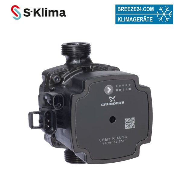 S-Klima STS-SKP-1 Sekundärkreispumpe für Serie SAS | SAS47-140RN2/RS2
