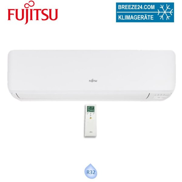 Fujitsu ASEG24KMTE Wandgerät Klassic eco 7,1 kW | Raumgröße 70 - 75 m² | R32