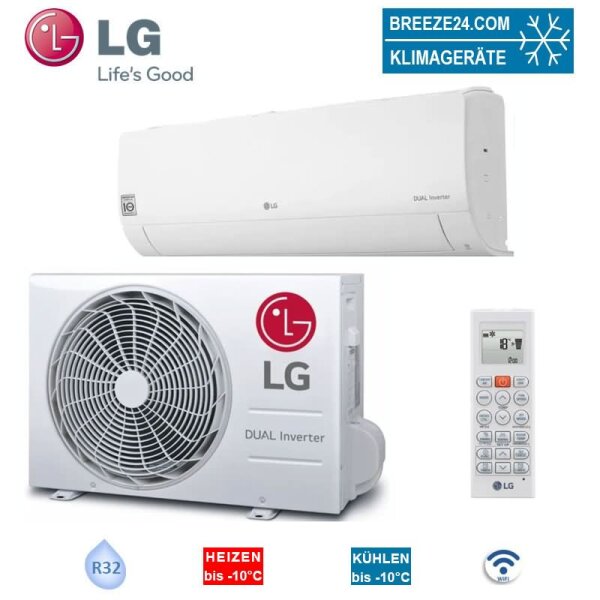 LG Standard Special Set EZ12CYN.CSJ1 + EZ12CYU.CA31 Wandgerät Raumgröße 35 - 40 m² | 3.5 kW | 4.0 kW | WiFi