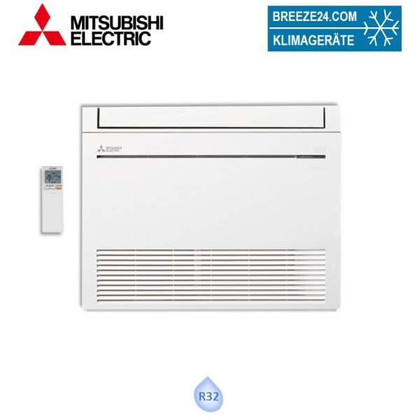 Mitsubishi Electric MFZ-KW35VG Truhengerät 3,5 kW | Raumgröße 35 - 40 m² | R32 | Nur Monosplit