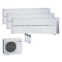 Mitsubishi Electric Set 3 Wandgeräte Diamond WiFi...