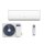 AUX Klimaanlagen Set J-Smart Nordic WiFi ASW-H12C5C4 + JOR3DI-B8 3,5 kW für 1 Zimmer mit 35 - 40 m²