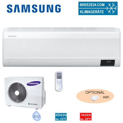 Samsung Set AC 035 TNXDKG + AC 035 RXADKG Wandgerät Wind-Free 3,5 kW | Raumgröße 35 - 40 m² | R32