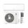 Gree Klimaanlagen Set Amber GWH24YE-S6DBA2 7,0 kW für 1 Raum 70 - 75 m² | WiFi | Hyper Heating | R32