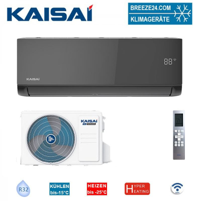 Kaisai Set KLB-24HRH Wandgerät ICE 7.0 kW KLWB-24HRHI + KLB-24HRHO | WiFi | Kühlen | Heizen | R32