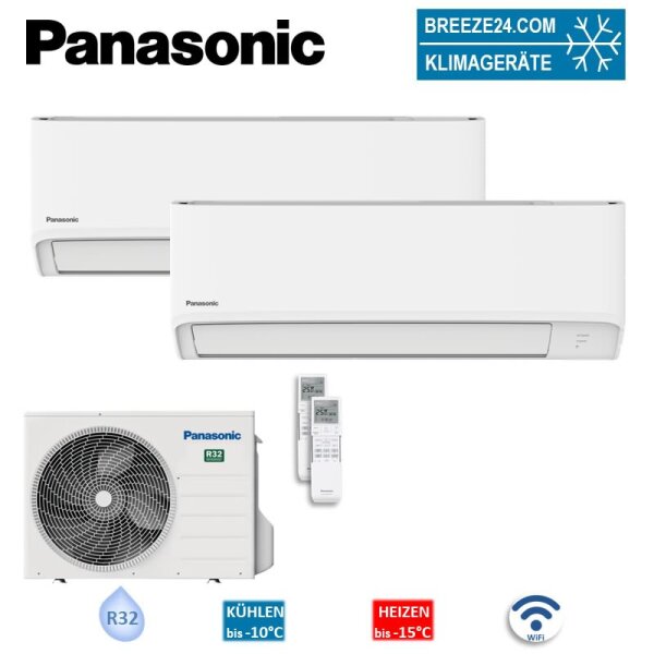 Panasonic Set 2 Wandgeräte CS-MTZ16WKE + CU-2Z35TBE 1,6 kW -  R32 (Auslaufmodell)
