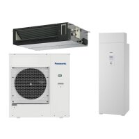 Panasonic Set Aquarea EcoFleX WH-ADF0309J3E5CM + S-71WF3E...