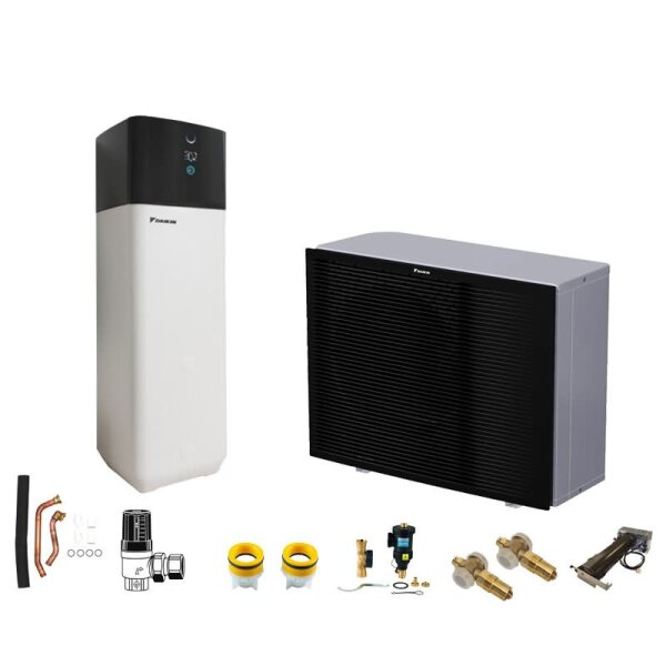 Daikin Altherma 3 H HT ECH2O Set EPRA14DW17 + ETSX16P50E7 Wärmepumpe + Hydrobox/Speicher 500L HS 3kW