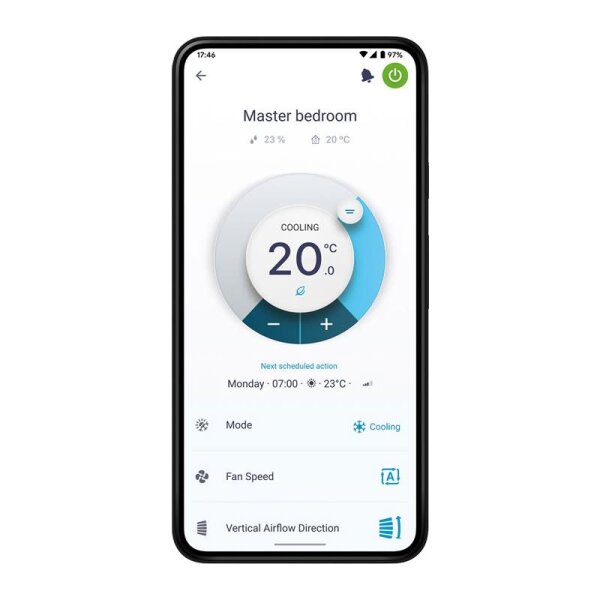 Daikin Set FTXTP25A + RXTP25A Comfora | 2.5 kW | WiFi | Raumgröße 25 - 30 m² | R32
