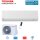 Toshiba Set RAS-B07G3KVSG-E + RAS-07J2AVSG-E1 WiFi Wandgerät Shorai Edge White 20 - 25 m² 2,0 kW R32