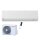 Toshiba Set RAS-B07G3KVSG-E + RAS-07J2AVSG-E1 WiFi Wandgerät Shorai Edge White 20 - 25 m² 2,0 kW R32