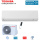 Toshiba Set 4,6 kW RAS-B16G3KVSG-E + RAS-16J2AVSG-E1 WiFi Wandgerät Shorai Edge White 45 - 50 m²  R32