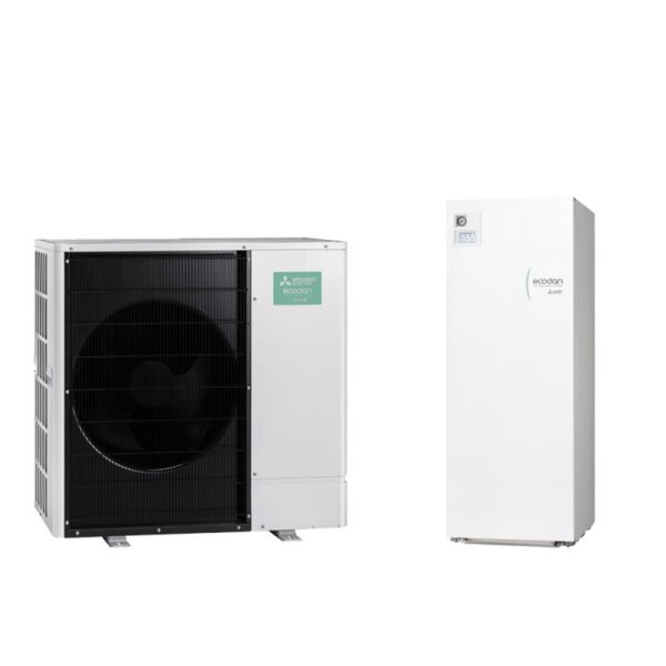 Mitsubishi Electric Wärmepumpen-Set 13.2 Monoblock PUZ-WZ60VAA + ERPX-YM9E Hydromodul | R290 | 400V