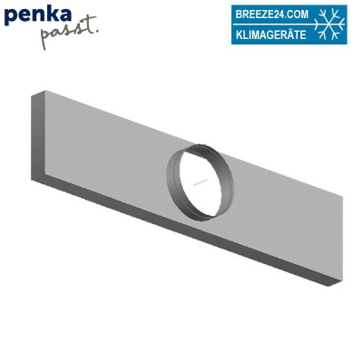 Penka Kanaladapter Abluft für Daikin FBA60-71A9 215x960-d18