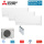 Mitsubishi Electric Set 3 x MSZ-AY20VGKP + MXZ-4F83VFHZ2 Wandgeräte WiFi | Hyper Heating | 2,0 kW