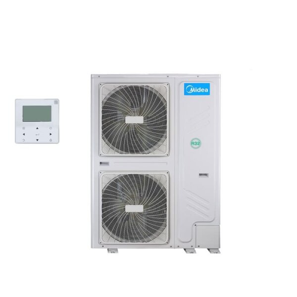 Midea Monoblock MHC-V26W/D2RN9 Luft/Wasser-Wärmepumpe Heizen 26 kW Kühlen 27 kW R32 400 Volt WiFi
