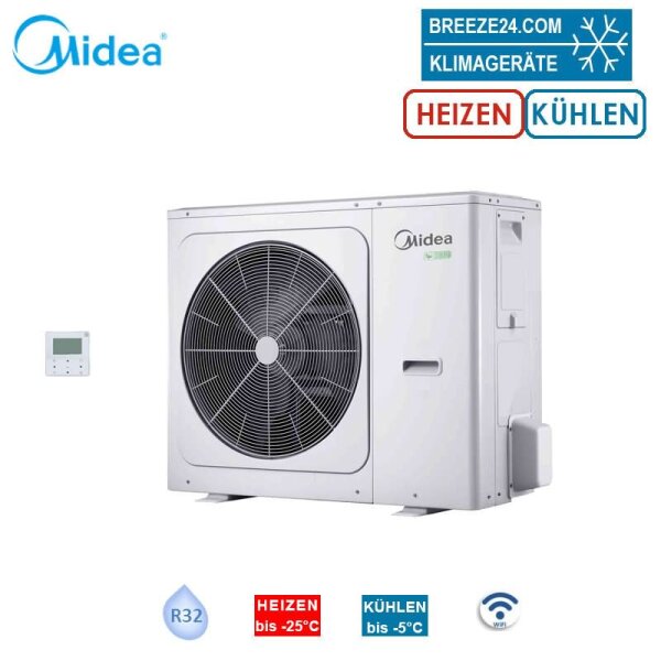 Midea Thermal Arctic MHA-V4W/D2N8-B Luft/Wasser-Wärmepumpe | Heizen 4.2 kW | Kühlen 4.5 kW | R32