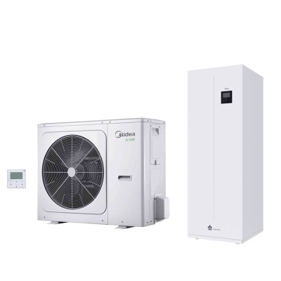 Midea Thermal Arctic Set MHA-V4W/D2N8-B + HBT-A100/190CD30GN8-B Wärmepumpe + Hydromodul 190 L WiFi