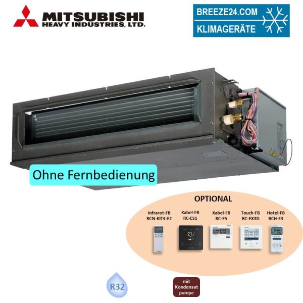 Mitsubishi Heavy FDU45KXZE3-W KX Kanalgerät 4,5 kW R32