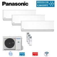 Panasonic Set 3 Wandgeräte CS-MZ16CKE + 2 x...
