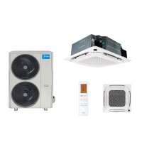 Midea Set 4-Wege-Deckenkasseette MCD1-48FNXD0-ME Blende...