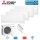 Mitsubishi Electric Set 4 Wandgeräte WiFi MSZ-AY15VGKP + 2x MSZ-AY20VGKP + MSZ-AP60VGK + MXZ-4F72VF4