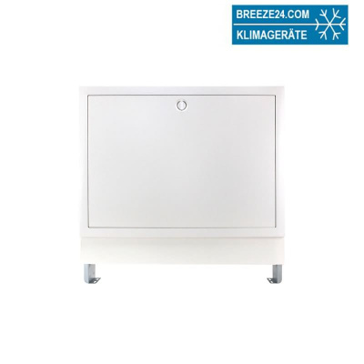 Unterputz-Verteilerschrank für Fußboden-Heizsysteme - Farbe weiß