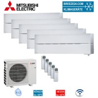 Mitsubishi Electric 5er Set 5 Wandgeräte Diamond...