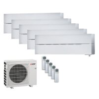 Mitsubishi Electric 5er Set 5 Wandgeräte Diamond...