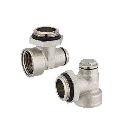 Winkelanschluss-Set für Verteiler 1" - selbstdichtend