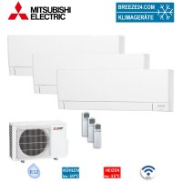 Mitsubishi Electric Set 3 x MSZ-AY25VGK + MXZ-3F54VF4...