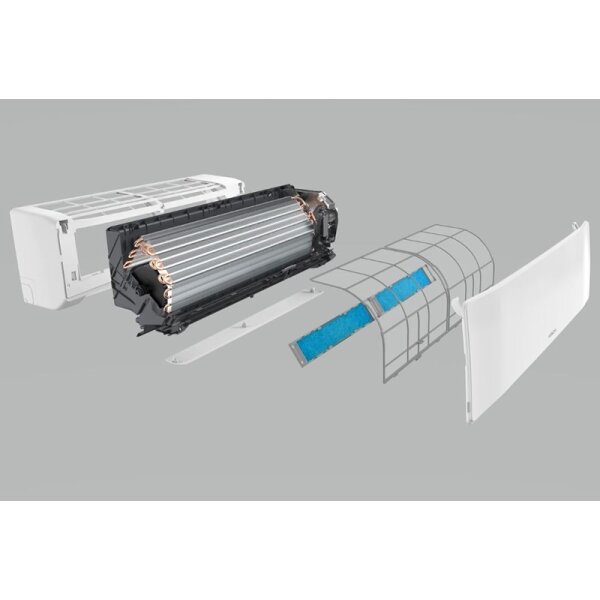 Hitachi Set RAK-DJ60RHAE + RAC-DJ60WHAE Wandgerät airHome 400 6,0 kW für 1 Raum 60 - 65 m² | WiFi