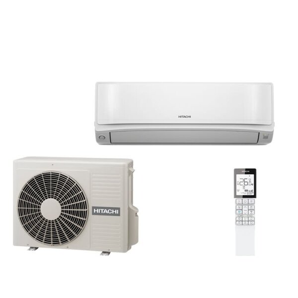 Hitachi Set RAK-VJ50PHAE + RAC-VJ50PHAE Wandgerät airHome 600 5.0 kW für 1 Raum 50 - 55 m² | WiFi